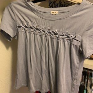 Garage Periwinkle Blue Tee